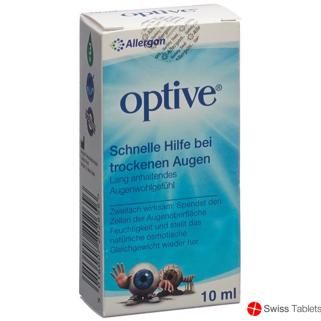 Optive Augentropfen Benetzend 10ml buy online