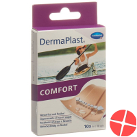 Dermaplast Comfort Quick Bandage 6cmx10cm 10 Pieces