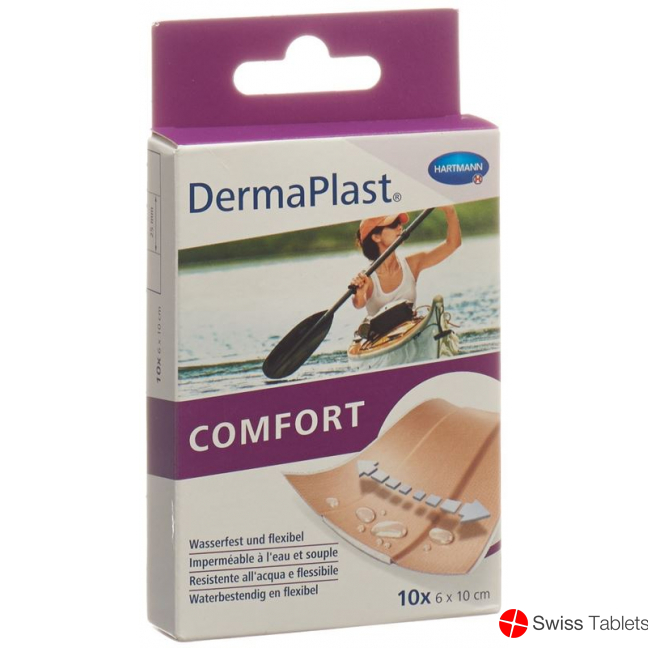 Dermaplast Comfort Quick Bandage 6cmx10cm 10 Pieces buy online