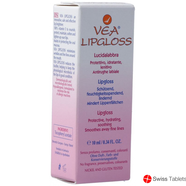 Vea Lipgloss Lippenglanz Tube 10ml buy online
