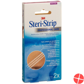 3M Steri Strip 3x75mm Weiss Verstärkt 2x 5 Stück