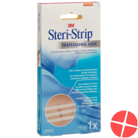 3M Steri Strip 6x100mm Weiss Verstärkt 10 Stück