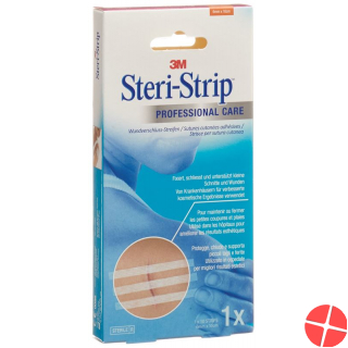 3M Steri Strip 6x100mm Weiss Verstärkt 10 Stück