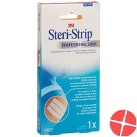 3M Steri Strip 12x100mm Weiss Verstärkt 6 Stück