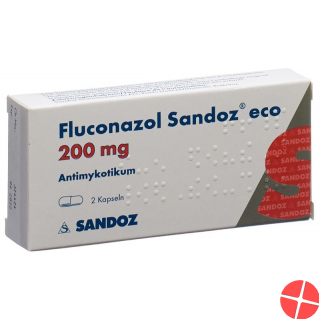 Fluconazol Sandoz Eco Kapseln 200mg 2 Stück Fluconazol Sandoz Eco Kapseln 200mg 2 Stück