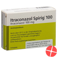Itraconazol Spirig Kapseln 100mg 15 Stück