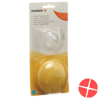 Medela Contact Brusthuetchen S 16mm 1 Paar mit Box