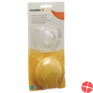Medela Contact Brusthuetchen S 16mm 1 Paar mit Box