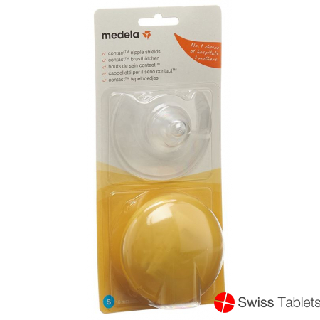 Medela Contact Brusthuetchen S 16mm 1 Paar mit Box buy online