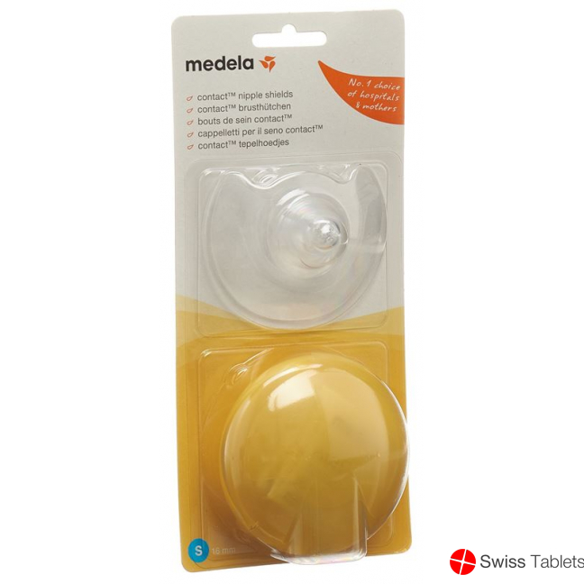 Medela Contact Brusthuetchen S 16mm 1 Paar mit Box buy online