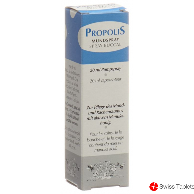 Propolis Mundspray mit Aktiven Manukahonig 20ml buy online