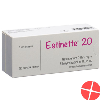 Estinette 20 Dragees 6x 21 Stück