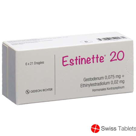 Estinette 20 Dragees 6x 21 Stück buy online