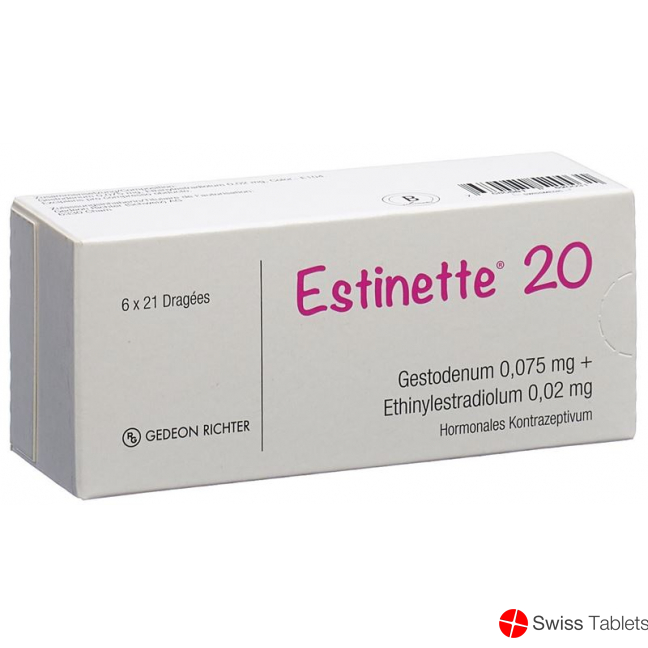 Estinette 20 Dragees 6x 21 Stück buy online