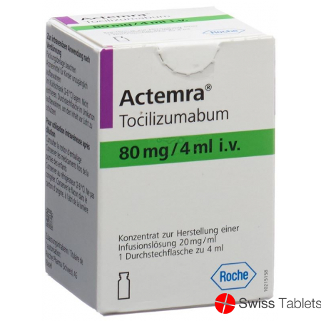 Actemra Infusionskonzentrat 80mg/4ml Durchstechflasche 4ml buy online