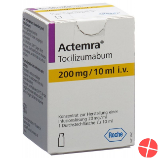 Actemra Infusionskonzentrat 200mg/10ml Durchstechflasche 10ml