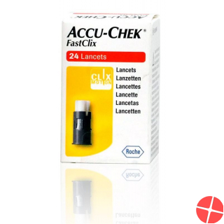 Accu Chek Mobile Fastclix Lanzetten 4x 6 Stück