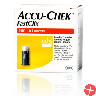 Accu Chek FastClix 34x6 Lanzetten