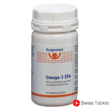 Burgerstein Omega 3-EPA capsules 50 pieces buy online