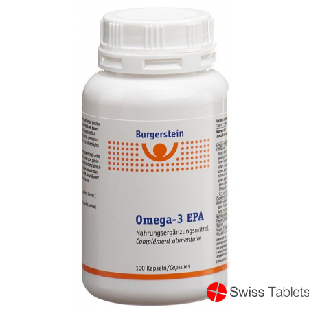 Burgerstein Omega 3-EPA capsules 100 pieces buy online