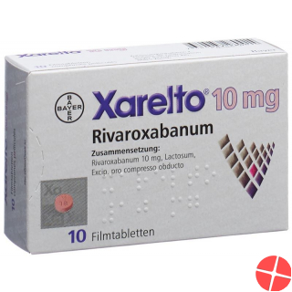 Xarelto Filmtabletten 10mg 10 Stück
