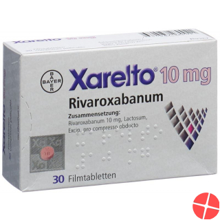 Xarelto 10mg 30 Filmtabletten
