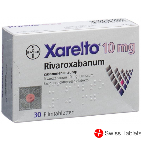 Xarelto 10mg 30 Filmtabletten buy online