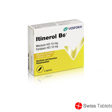 Itinerol B6 Zäpfchen Bebe 6 Stück buy online