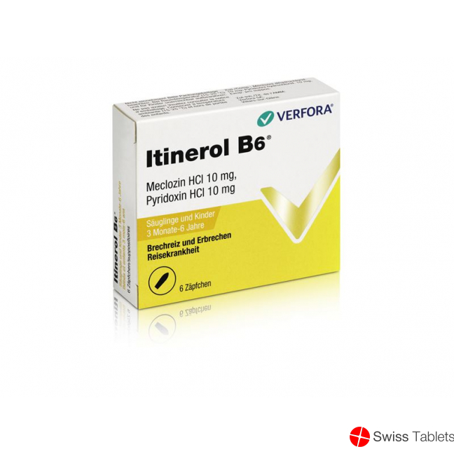 Itinerol B6 Zäpfchen Bebe 6 Stück buy online