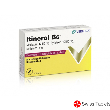 Itinerol B6 10 Zäpfchen für Erwachsene buy online