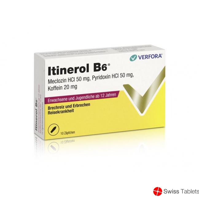 Itinerol B6 10 Zäpfchen für Erwachsene buy online
