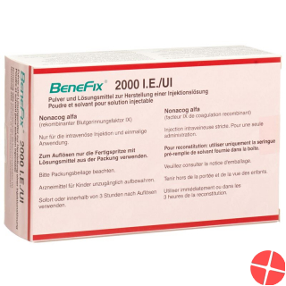 Benefix Trockensubstanz 2000 Ie C Solv Durchstechflasche 5ml Benefix Trockensubstanz 2000 Ie C Solv Durchstechflasche 5ml
