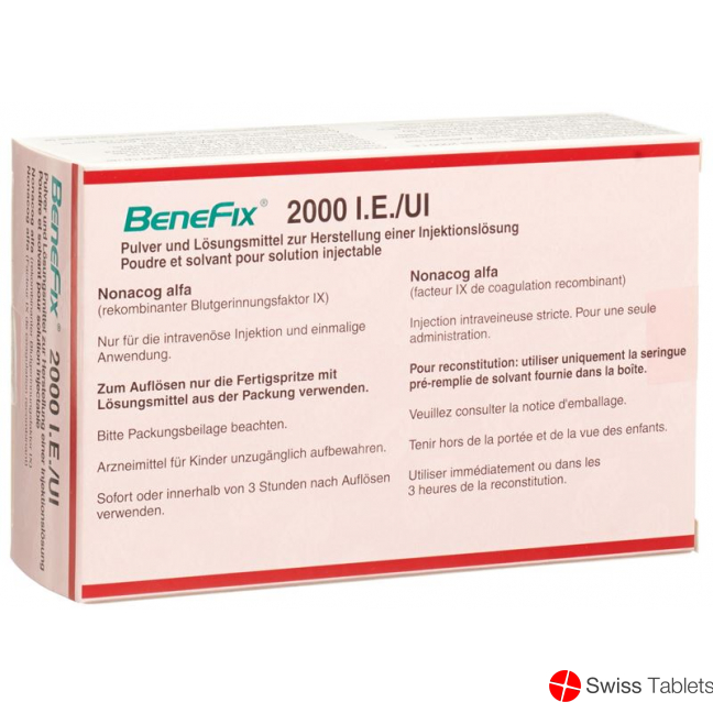 Benefix Trockensubstanz 2000 Ie C Solv Durchstechflasche 5ml buy online