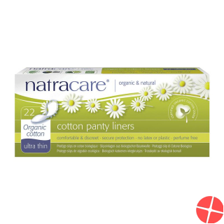 Natracare Extra Dünn-Slipeinlagen 22 Stück
