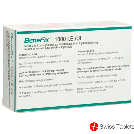 Benefix Trockensubstanz 1000 Ie C Solv Durchstechflasche 5ml buy online