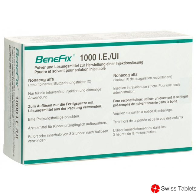 Benefix Trockensubstanz 1000 Ie C Solv Durchstechflasche 5ml buy online