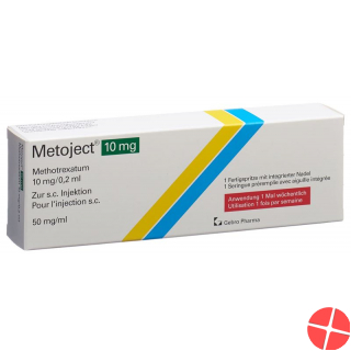 Metoject Injektionslösung 10mg/0.2ml Fertigspritze 0.2ml