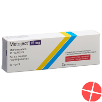Metoject 50mg/ml 15mg/0.3ml Fertigspritze