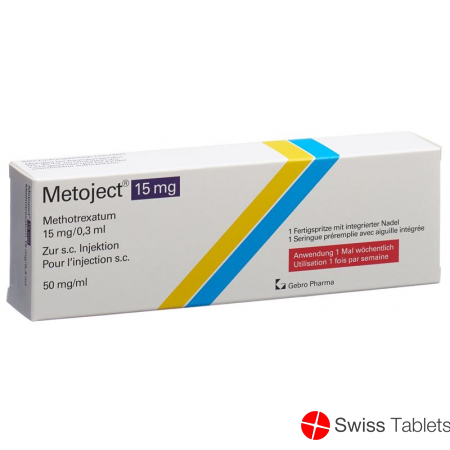 Metoject 50mg/ml 15mg/0.3ml Fertigspritze buy online Metoject 50mg/ml 15mg/0.3ml Fertigspritze buy online
