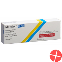 Metoject Injektionslösung 25mg/0.5ml Fertigspritze 0.5ml Metoject Injektionslösung 25mg/0.5ml Fertigspritze 0.5ml