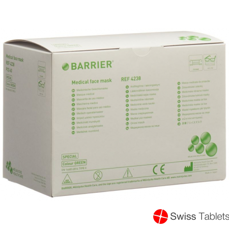 Barrier OP Masken Antifog Grün 60 Stück buy online