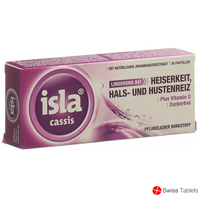 Isla Cassis Pastillen 30 Stück buy online