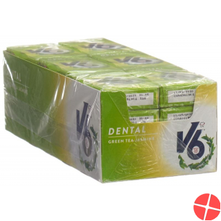 V6 Green Tea Jasmin Kaugummi