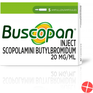 Buscopan Inject Injektionslösung 20mg/ml 5 Ampullen 1ml