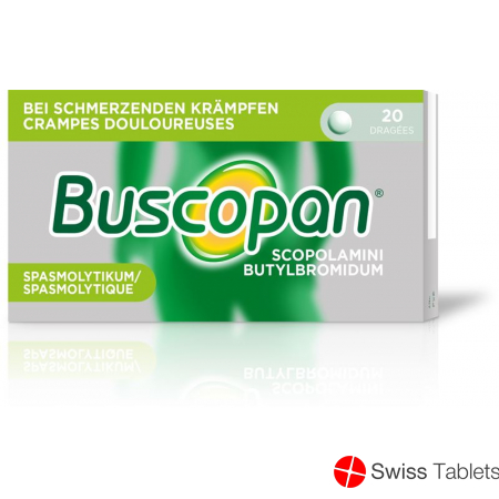 Buscopan 10mg 20 Dragées buy online