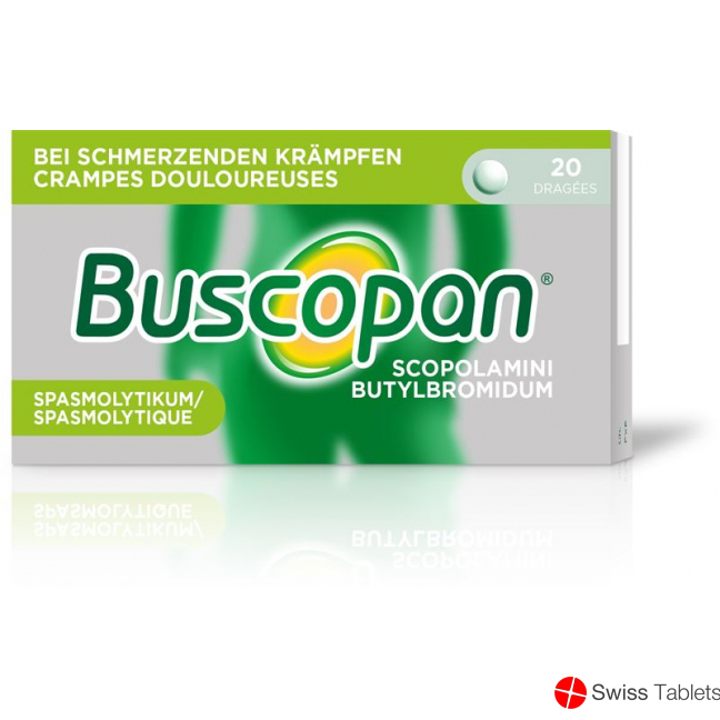 Buscopan 10mg 20 Dragées buy online