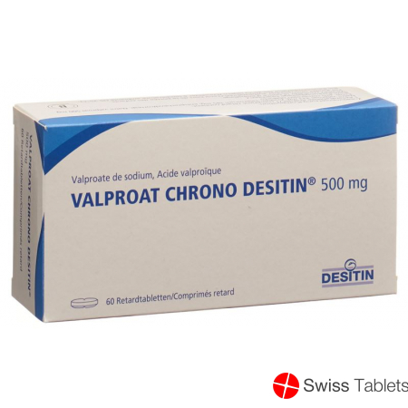 Valproat Chrono Desitin Retard Tabletten 500mg 60 Stück buy online Valproat Chrono Desitin Retard Tabletten 500mg 60 Stück buy online