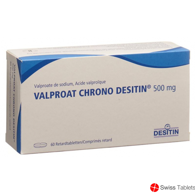 Valproat Chrono Desitin Retard Tabletten 500mg 60 Stück buy online Valproat Chrono Desitin Retard Tabletten 500mg 60 Stück buy online