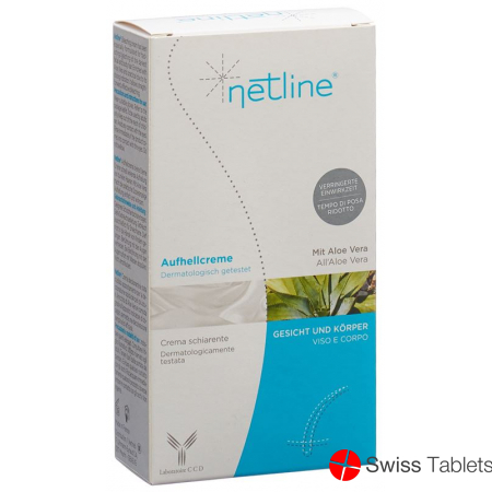 Netline Aufhellcreme für Gesicht und Körper 2 Tuben buy online