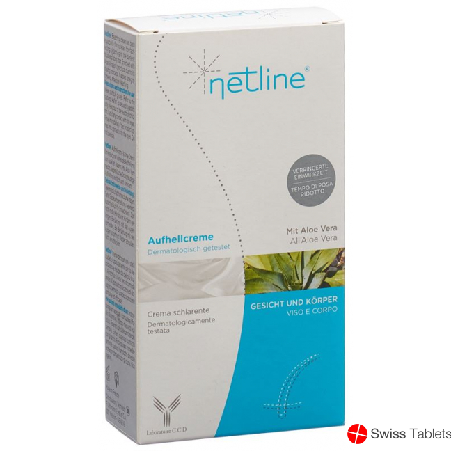 Netline Aufhellcreme für Gesicht und Körper 2 Tuben buy online